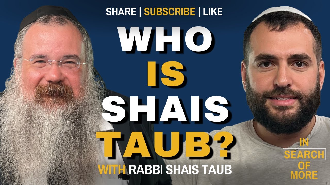 A Side of Rabbi Shais Taub You've NEVER Seen Before... w/ Rabbi Shais Taub of @SoulWords