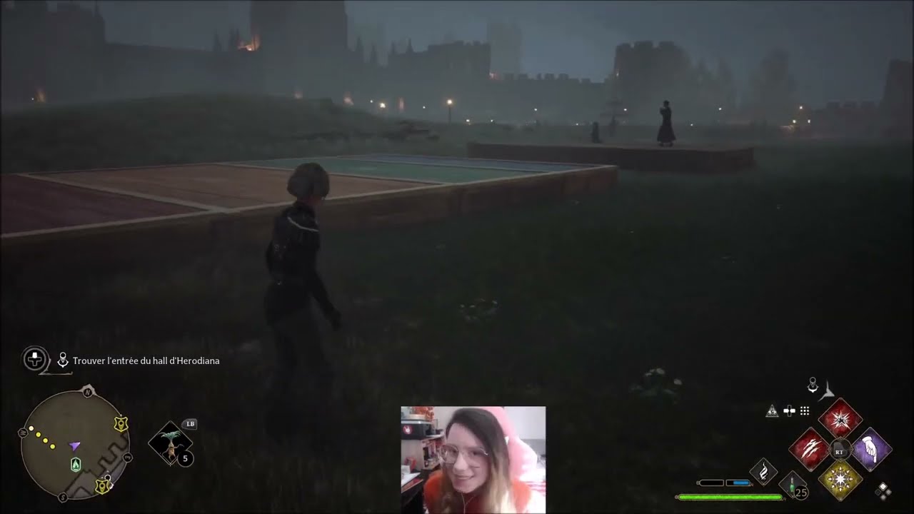 ASMR FR : On visite Poudlard ensemble  [Hogwarts Legacy / SPOILER]