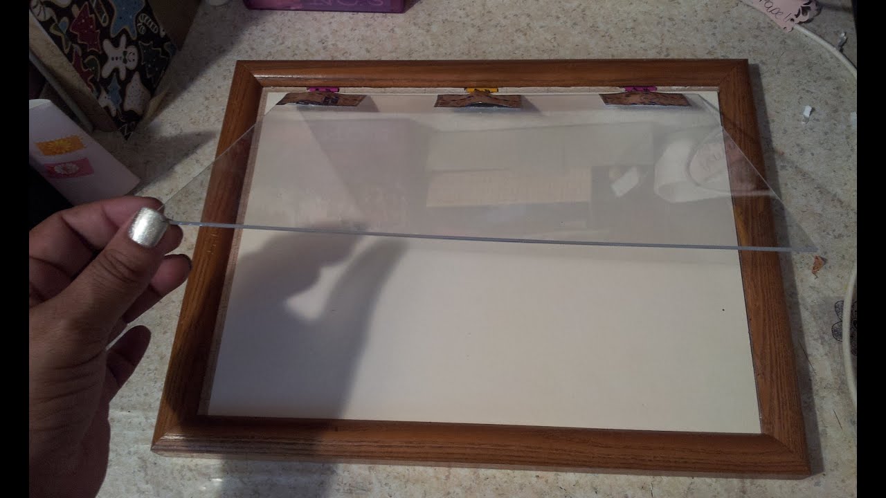 DIY Stamping Tool Using a picture frame ( Corky 2.0  DIY Stamp positioner for cheap