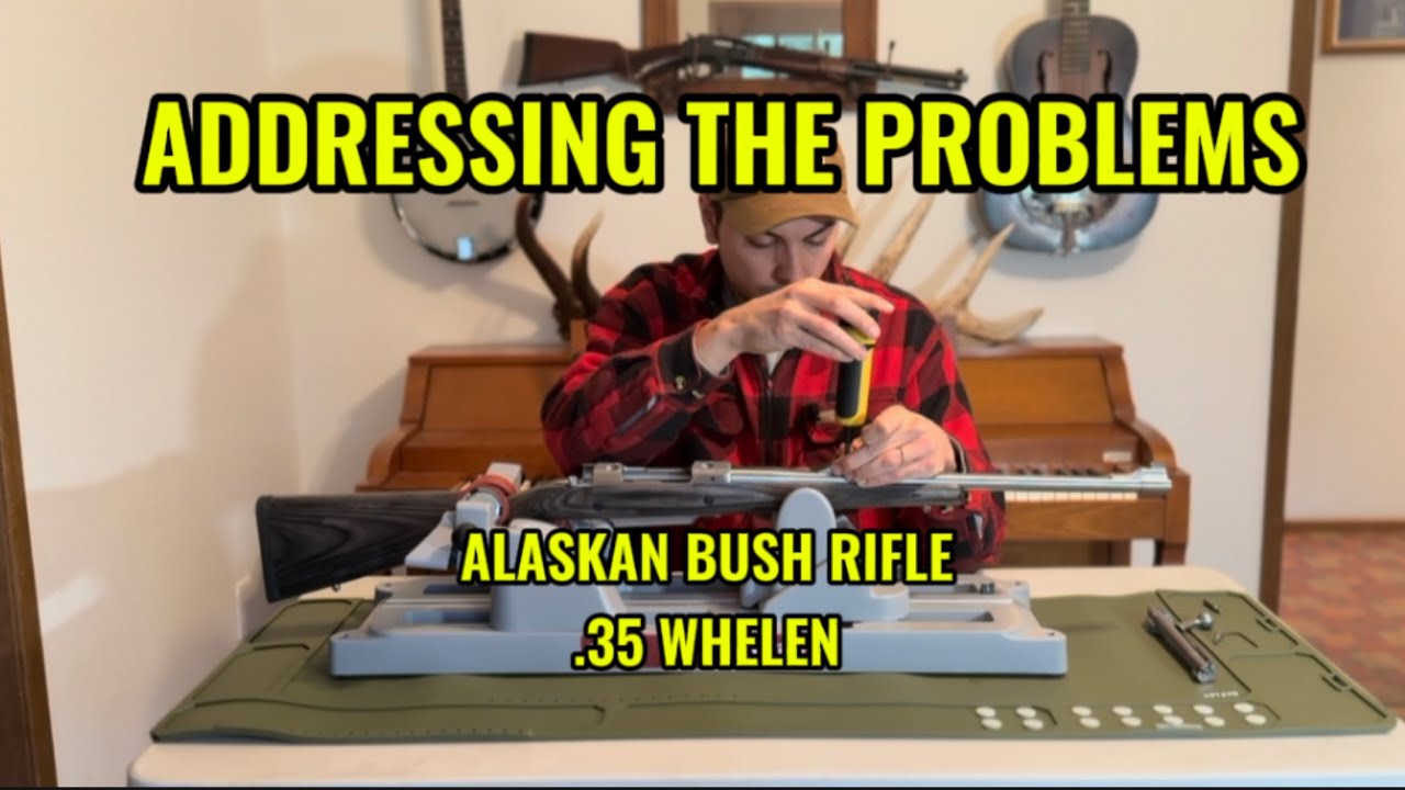 Ruger Alaskan: Rear Sight Fix & Bolt Cleaning