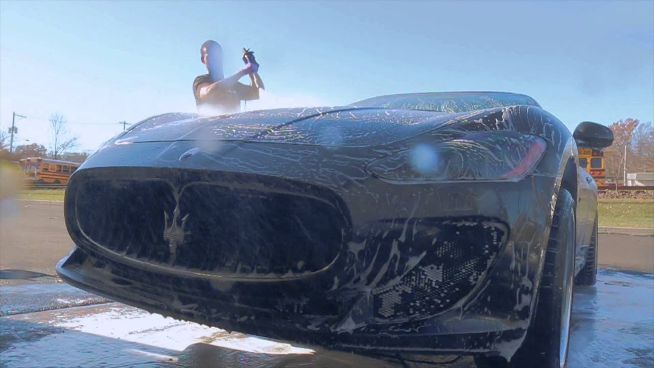 Maserati Granturismo Sport - extensive detail - including clear film, paint correction, and more