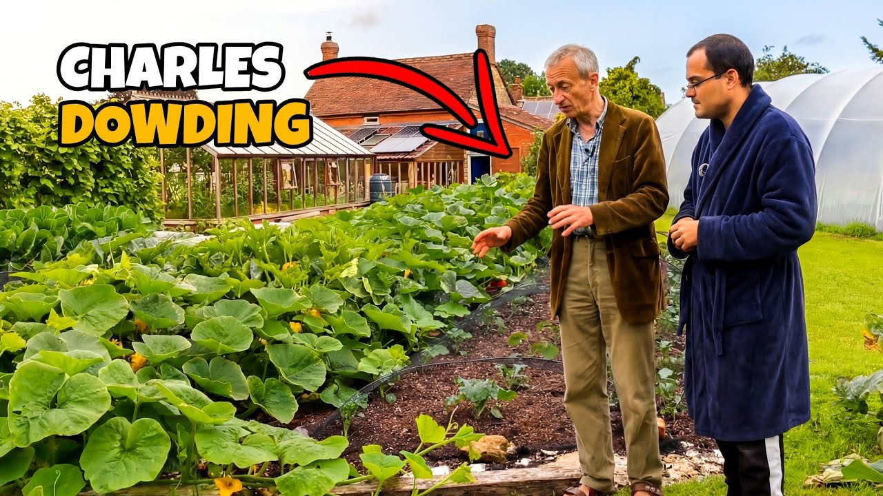 El mayor experto en huertos nos enseña sus cultivos 🧑‍🌾 Charles dowding y el no laboreo.