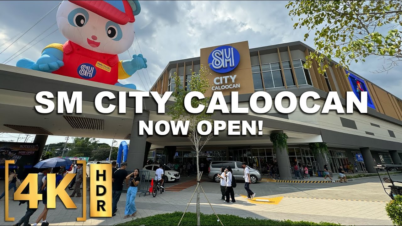 SM CITY CALOOCAN is NOW OPEN! The 86th & NEWEST Mall in Metro Manila! Walking Tour |  Philippines