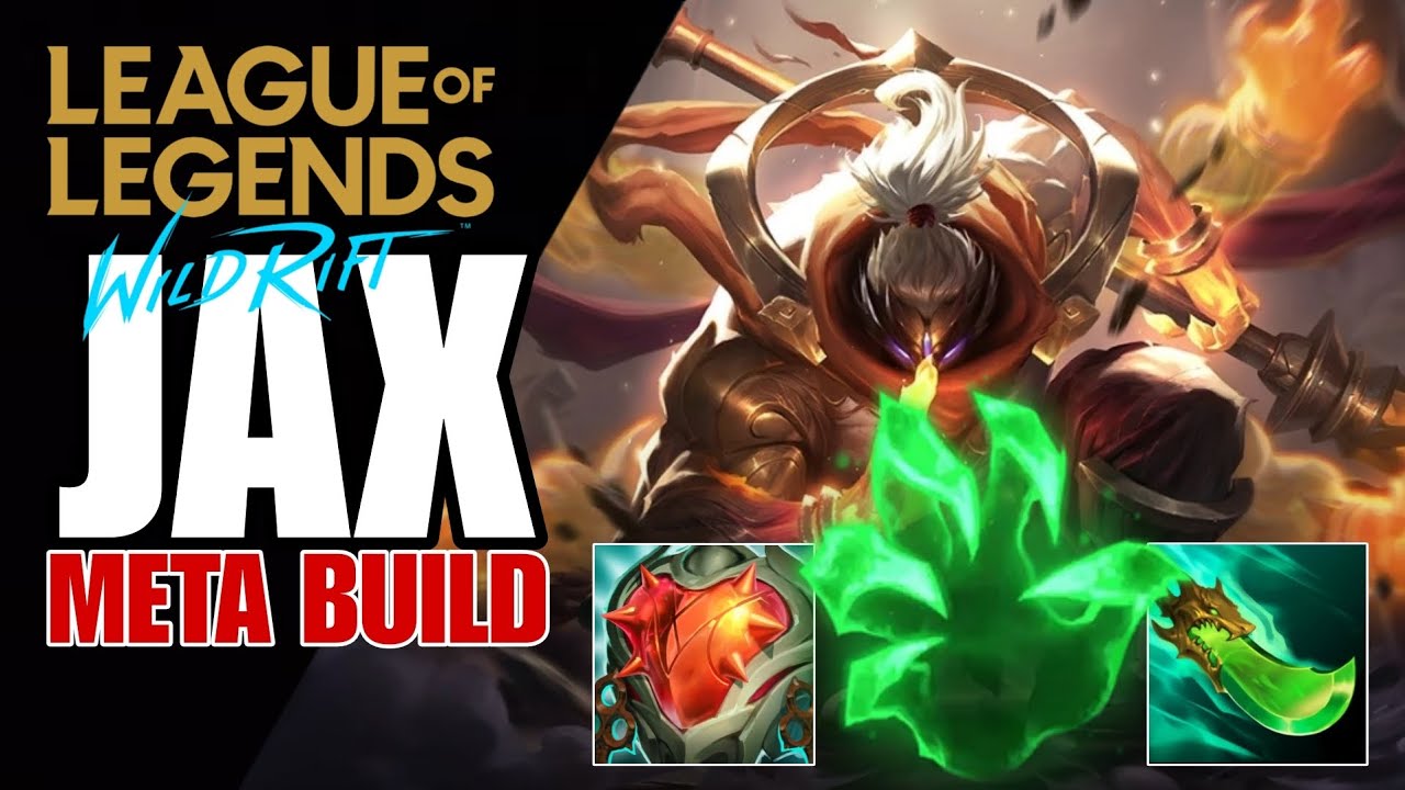 WILD RIFT: ( SEASON 12 ) JAX TOP IS THE KEY TO GET A HIGH-ELO