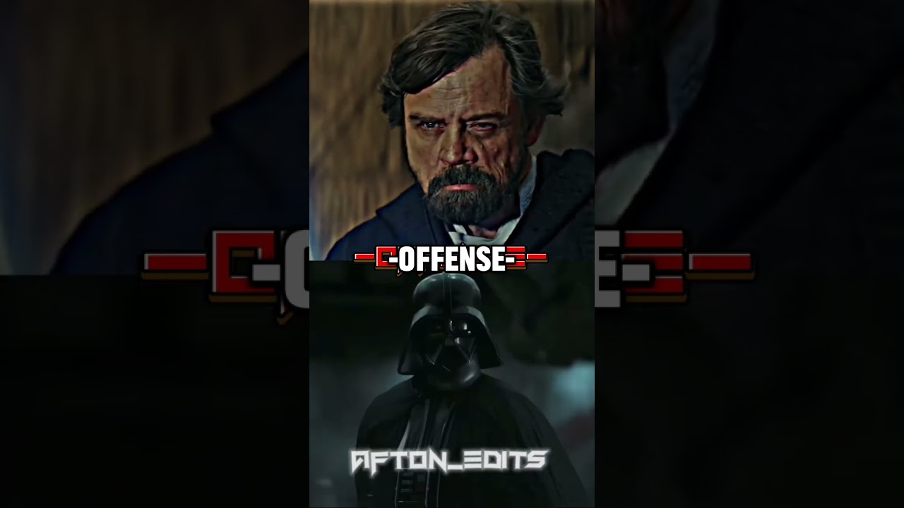 Anakin Skywalker / Darth Vader Vs Luke Skywalker | All Forms? #starwars #darthvader #edit #shorts