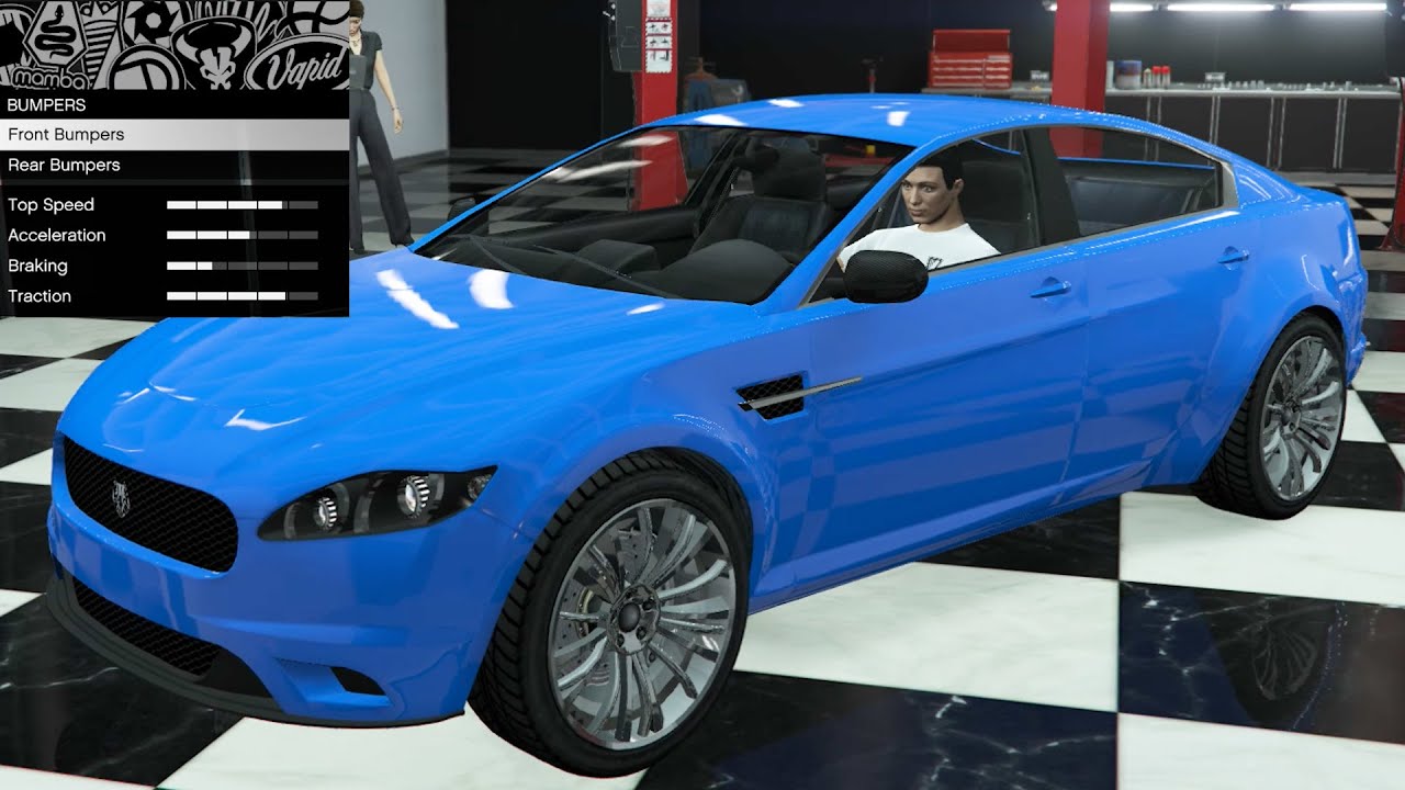 GTA 5 - OG Vehicle Customization - Ocelot Jackal (Jaguar XF)