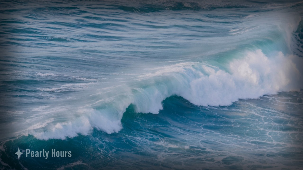 Ocean Waves - Black Screen Sleep Sound (8 hours, no music)