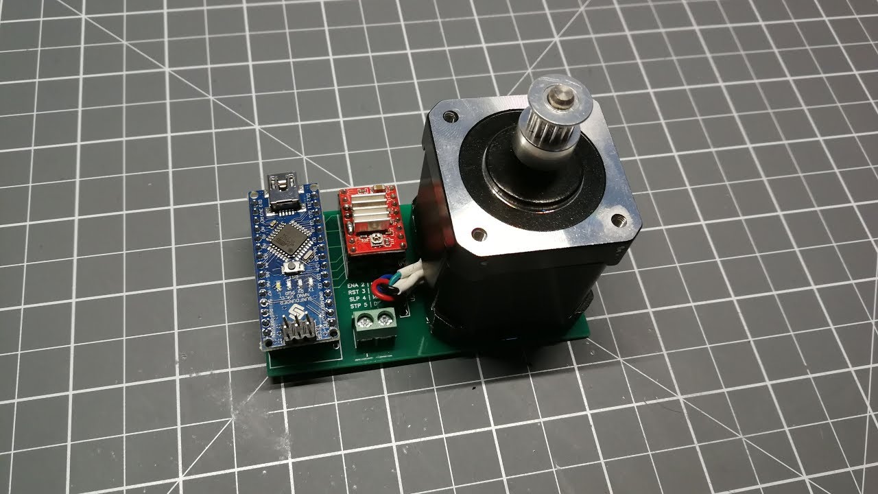Schrittmotor mit Arduino steuern! (Arduino Grundkurs #10)