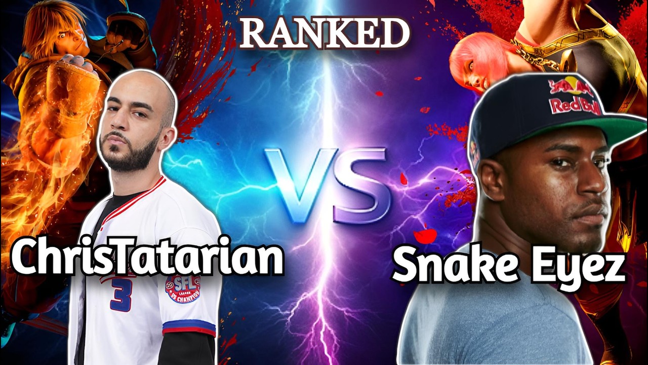 🔥SF6➤ Chris Tatarian (Ken) Vs Snake Eyez (Marisa) ➤ High Level RANKED🔥