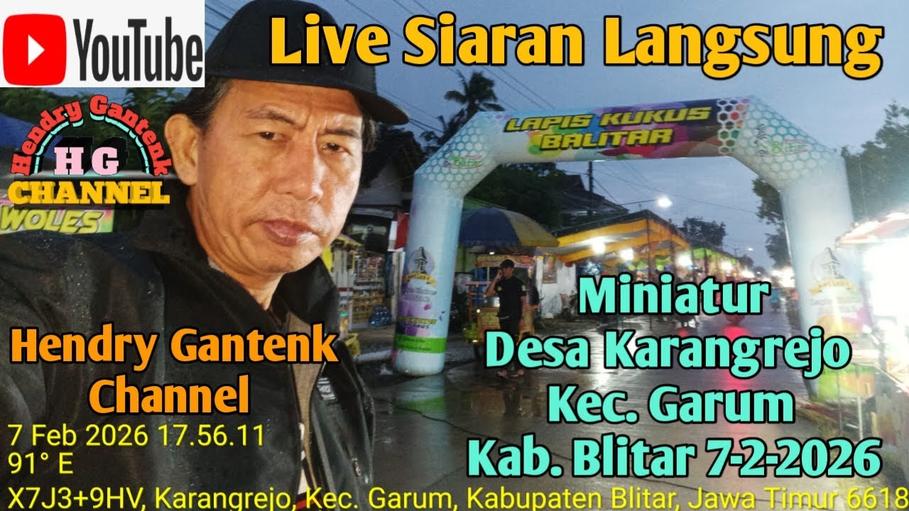 Miniatur Desa Karangrejo Kec. Garum Kab. Blitar #song #live #dj #love #sound
