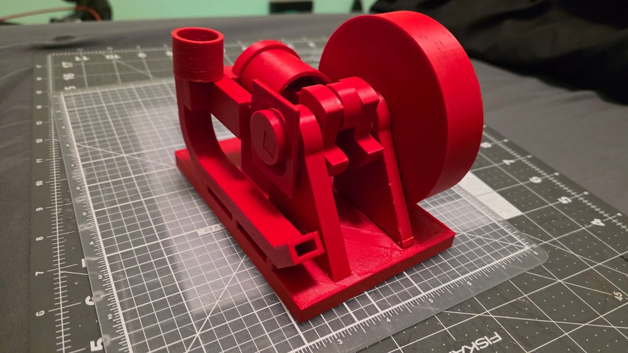 This Single Cylinder Engine Assembly is Super Simple