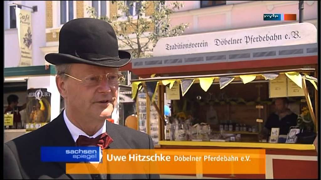 Pferdebahn in B&ouml;ben in Sachsen