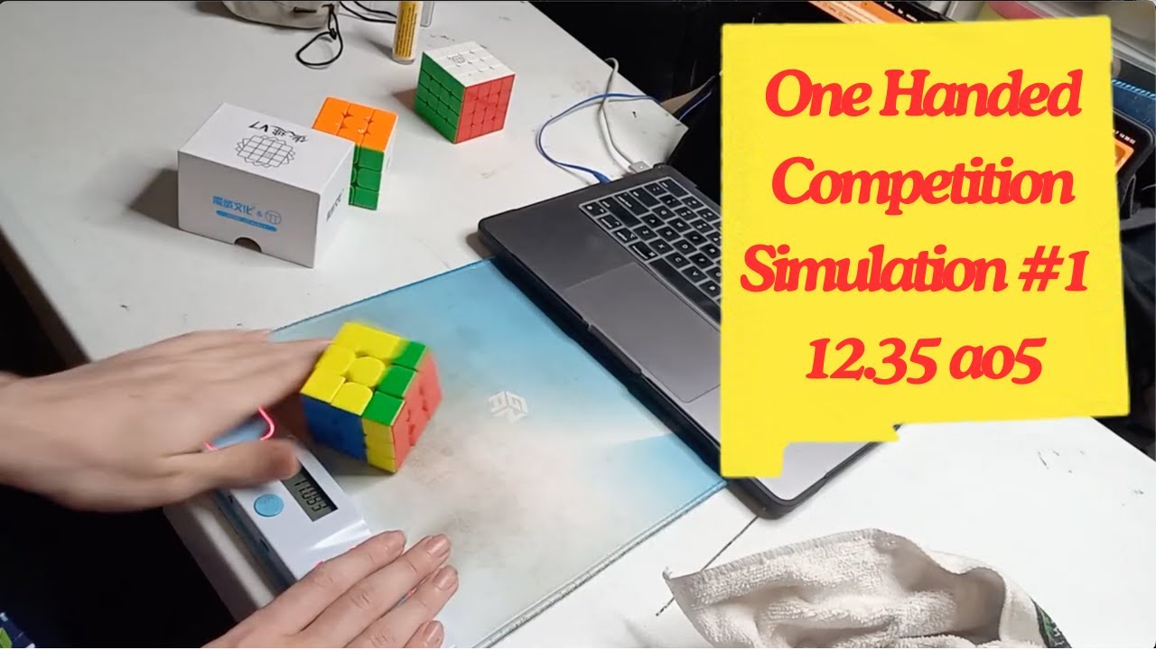 One Handed Comp Sim Week 1: 12.35 ao5