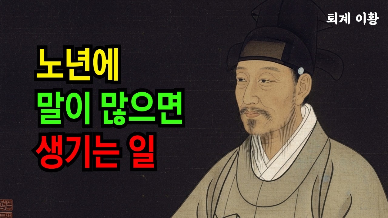 퇴계 이황이 말한 말을 줄일수록 삶이 편안해지는 이유