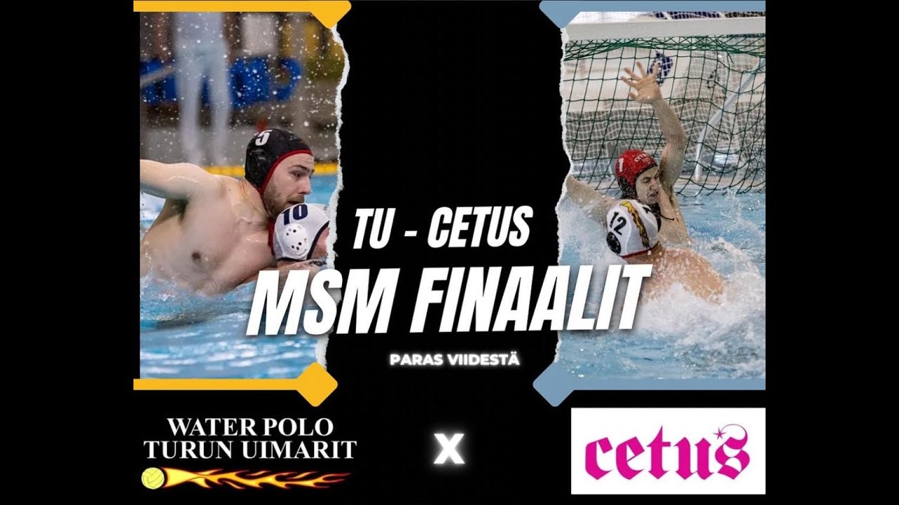Turun Uimarit - Espoon Cetus FINAALI 2. VESIPALLO SM-SARJA