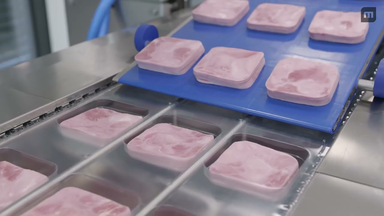 MULTIVAC Advanced Series Slicer - Line Solution for Slicing and Packaging Cooked Ham Products