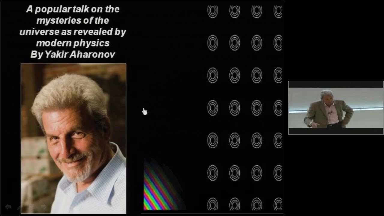 Yakir Aharonov - Special relativity explained
