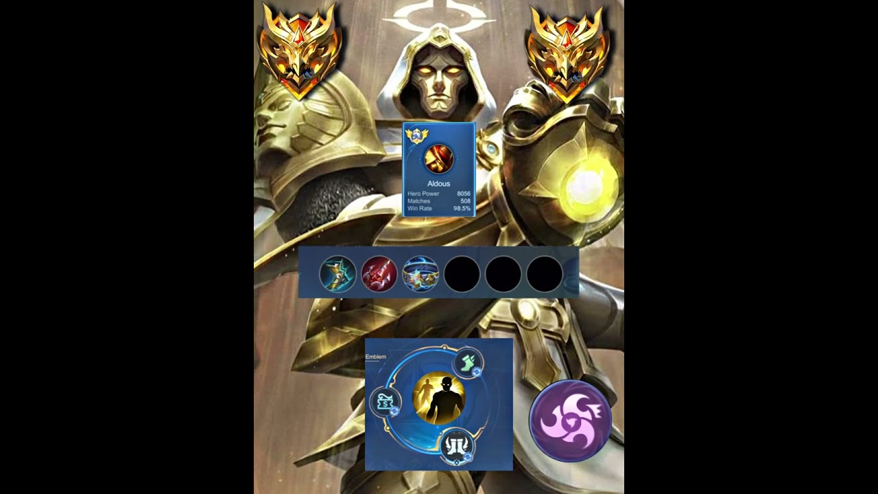 ALDOUS BEST BUILD 2025🔥 | ALDOUS MLBB #mobilelegends #mlbb #aldous