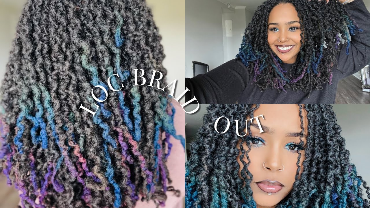 LOC BRAID OUT TAKE DOWN | LOC NEW GROWTH & MORE