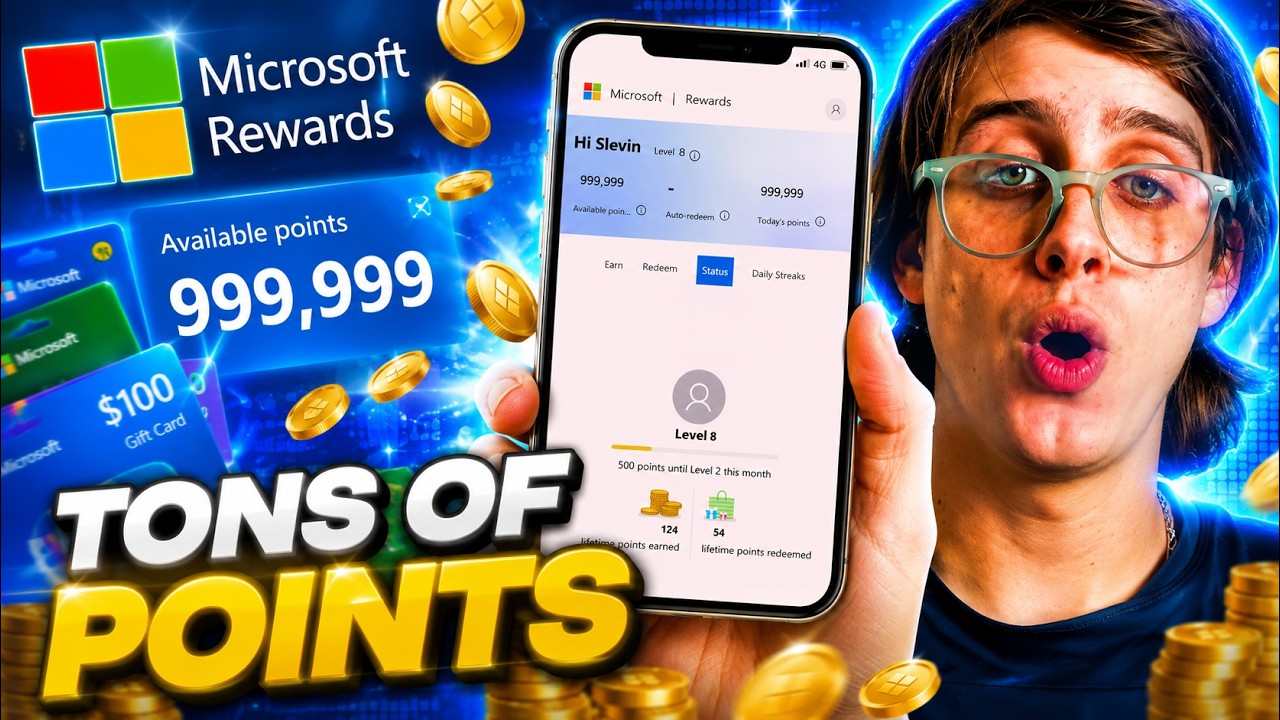 Microsoft Rewards Free Points 💰 How to Get Microsoft Rewards Unlimited Points (2026)
