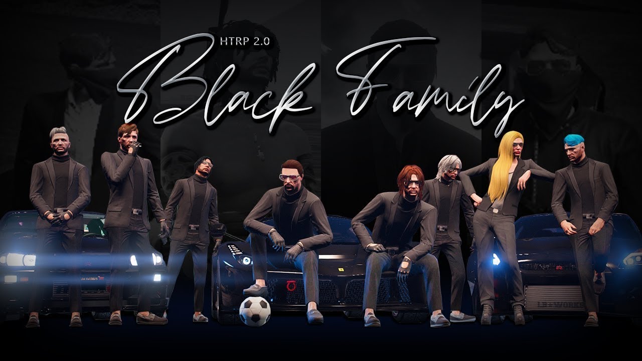 Black Family Official HTRP 2.0 GANG TRAILER