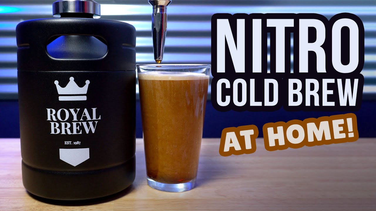 Как приготовить холодный кофе Nitro Cold Brew дома с помощью Royal Brew
