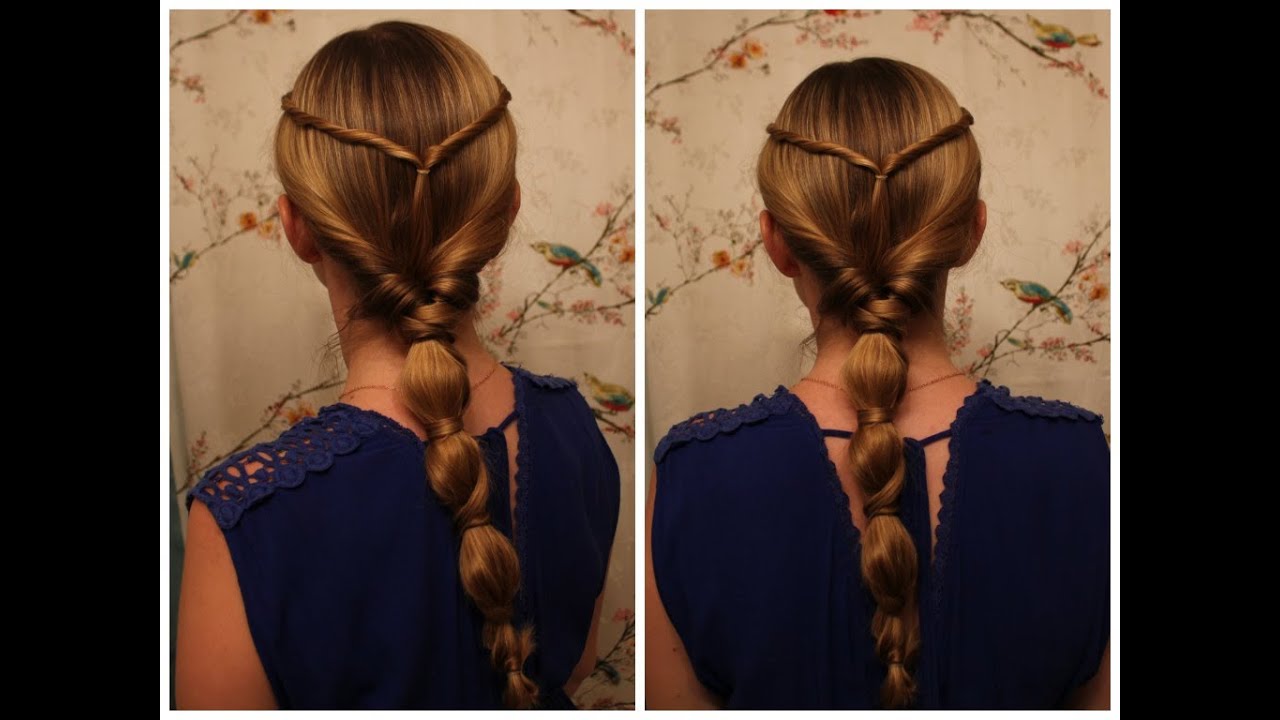 Wrapped Ponytail Inspired by Philippa Gregory's, The White Queen.