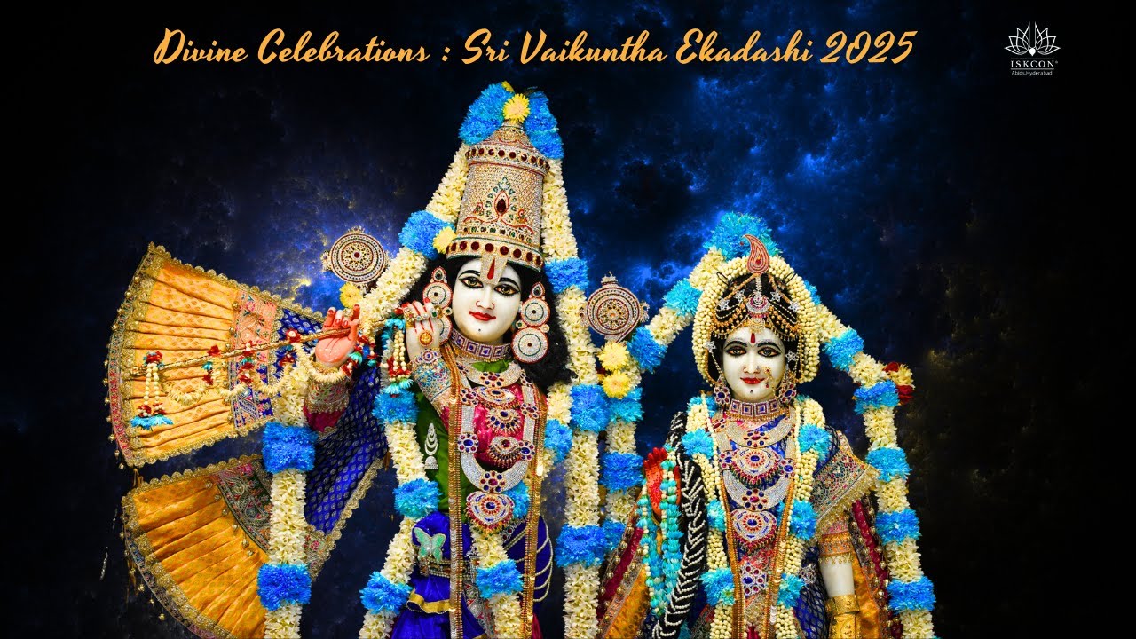 Divine Celebrations: Sri Vaikuntha Ekadashi 2025 at ISKCON Abids Hyderabad