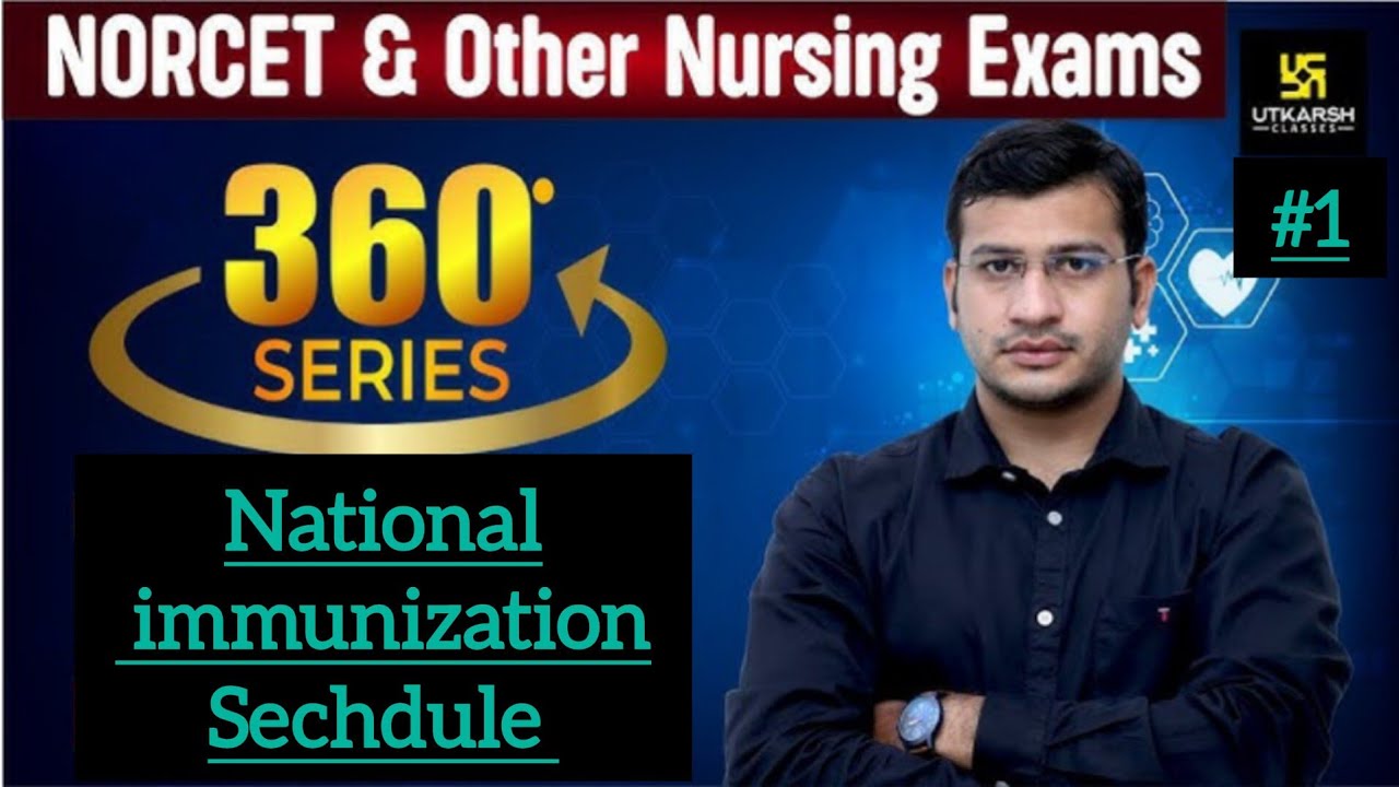 National Immunization Scheduled || 360 degree || By Sidarth sir