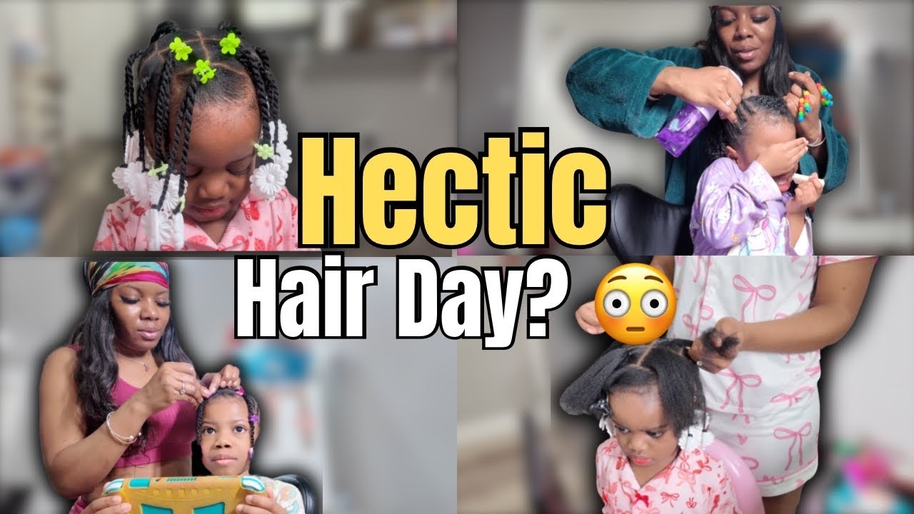 Hair Day CHAOS… But It Wasn’t 😳
