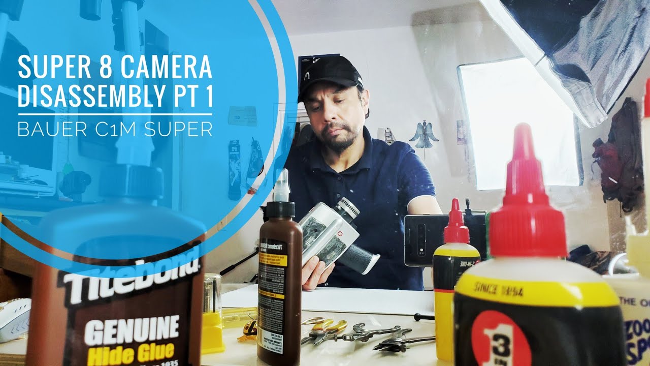Super 8 Camera Disassembly (part 1) Bauer C1M Super