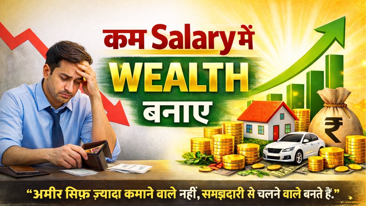 कम सैलरी में वेल्थ बनाएँ