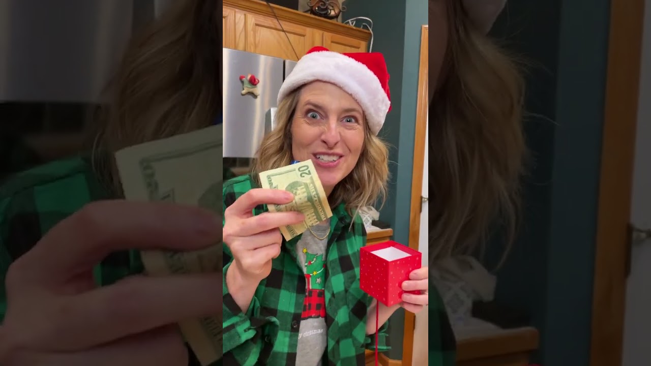 Семейная рождественская игра — «Потяните за ниточку» 😂