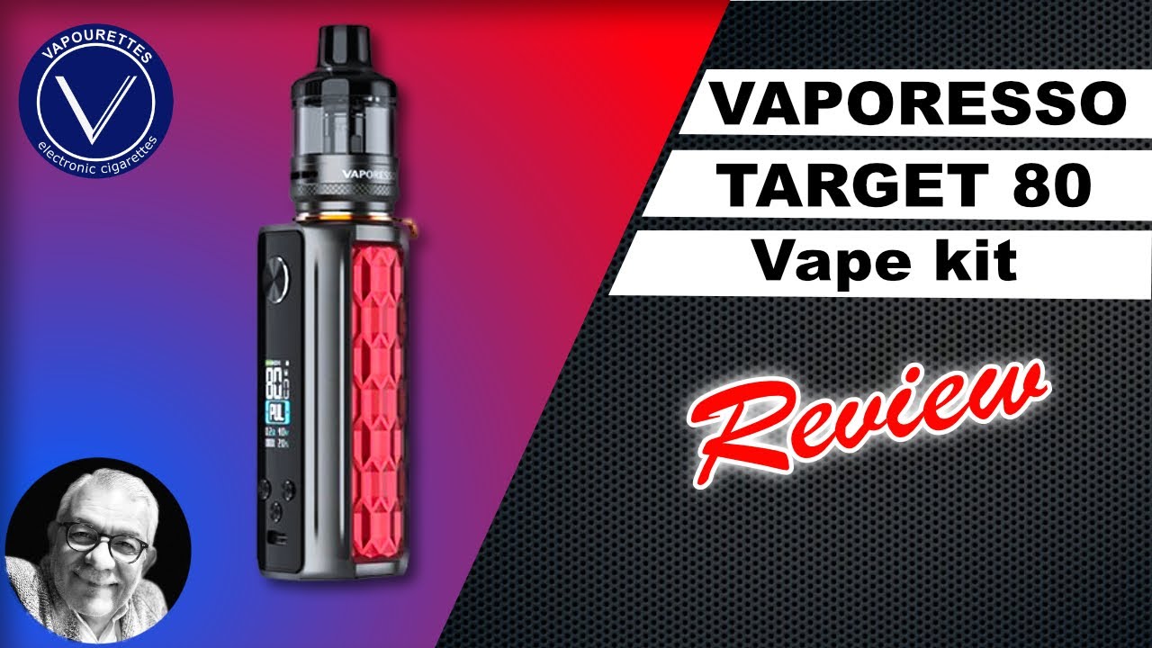 Vaporesso Target 80 review | 3000mAh battery | 80w | Type C