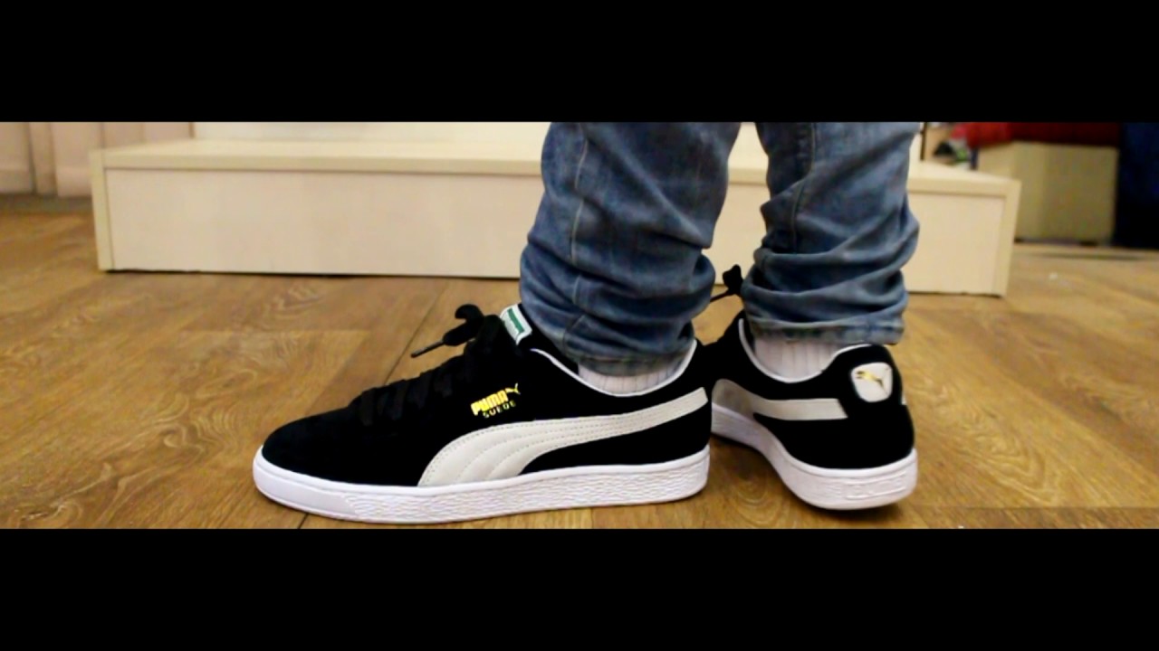 Onfeet | Puma Suede Classic+ Black\White