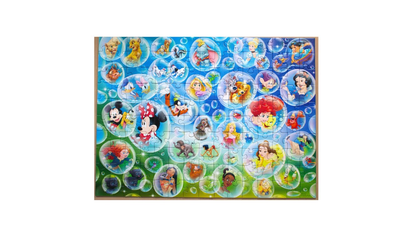 Disney Ravensburger 150 Piece Puzzle Bubbles