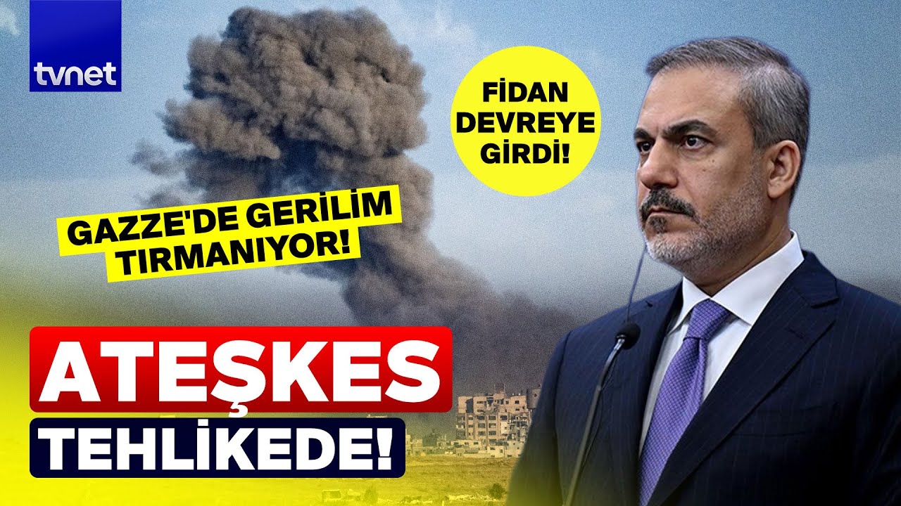 Gazze’de ateşkes ihlali! Hakan Fidan’dan flaş mesaj!
