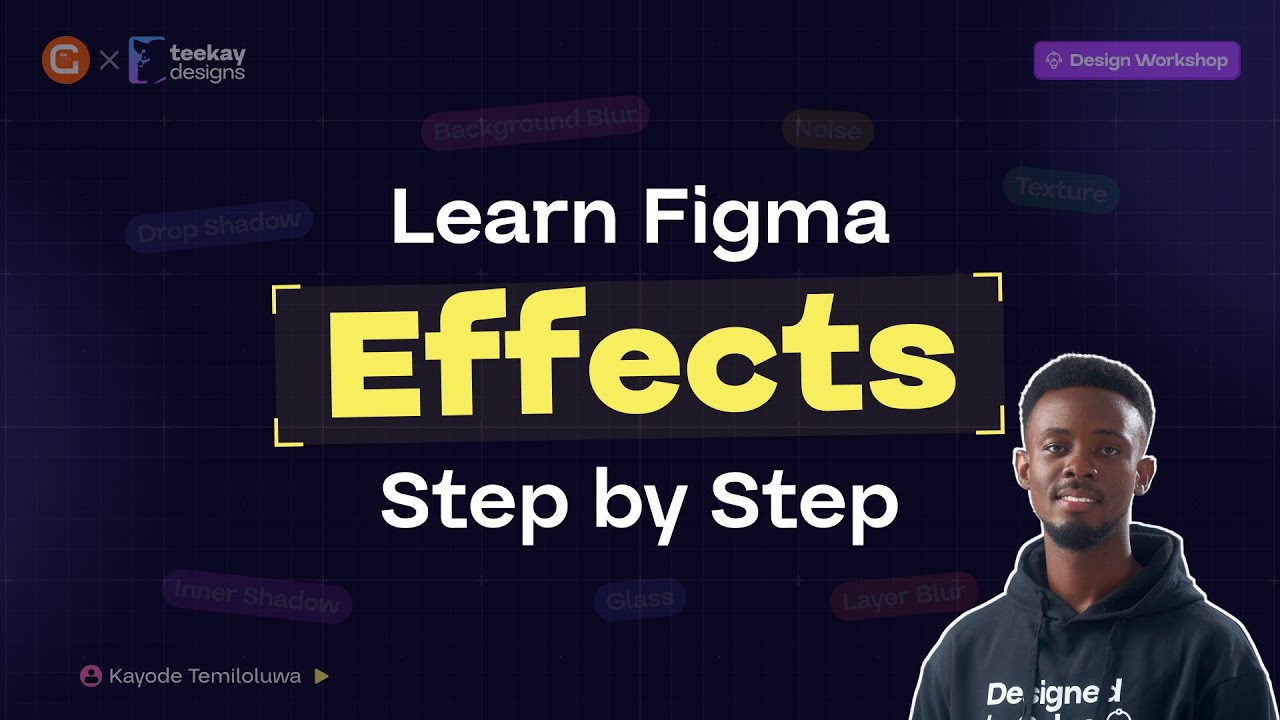 Learn Figma Effects Step by Step | UI Design Tutorial