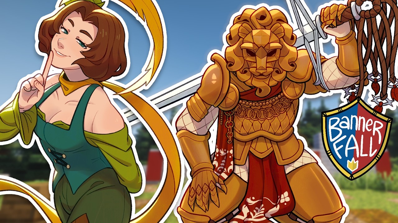 A Lion teaches a Cat - Bannerfall SMP