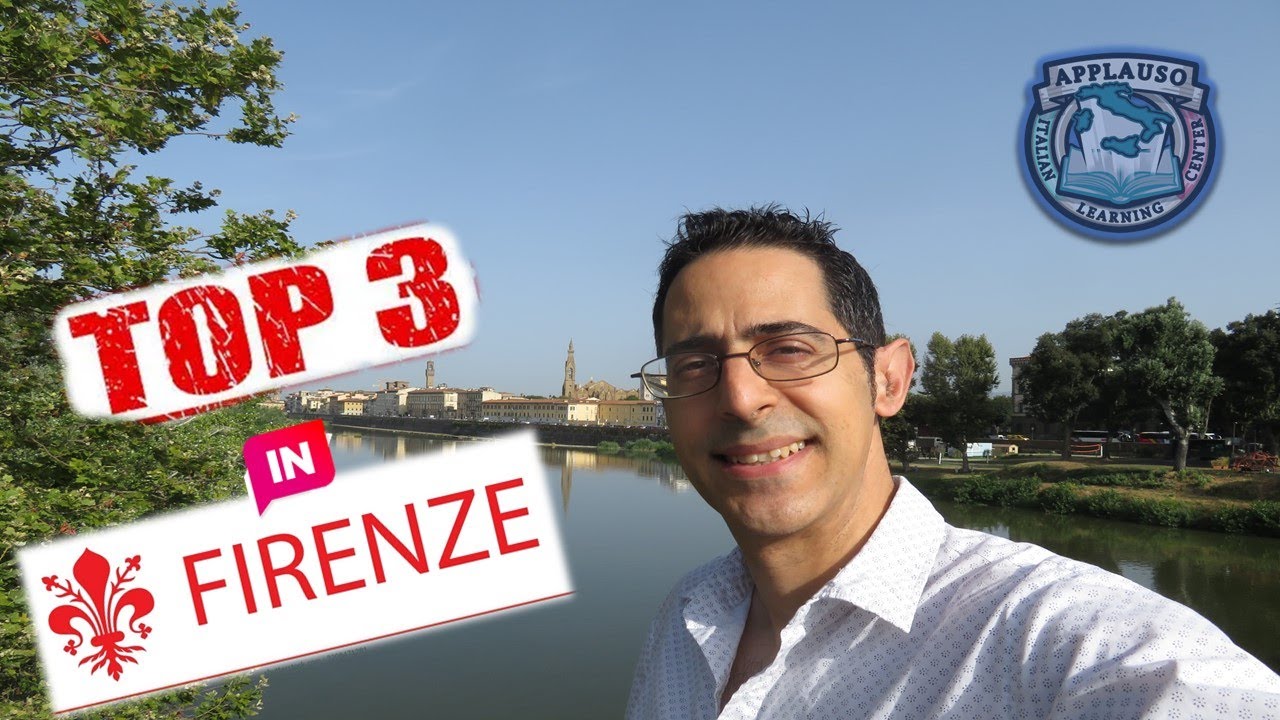 Andiamo a FIRENZE!  TOP 3 Sights in Florence! Do you agree?