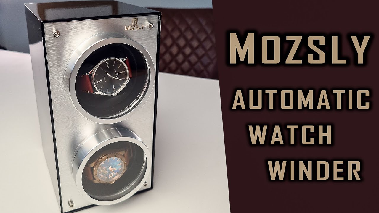 Mozsly double watch winder quick view #mozsly  #mozslywatchwinder #watchwinder #gedmislaguna