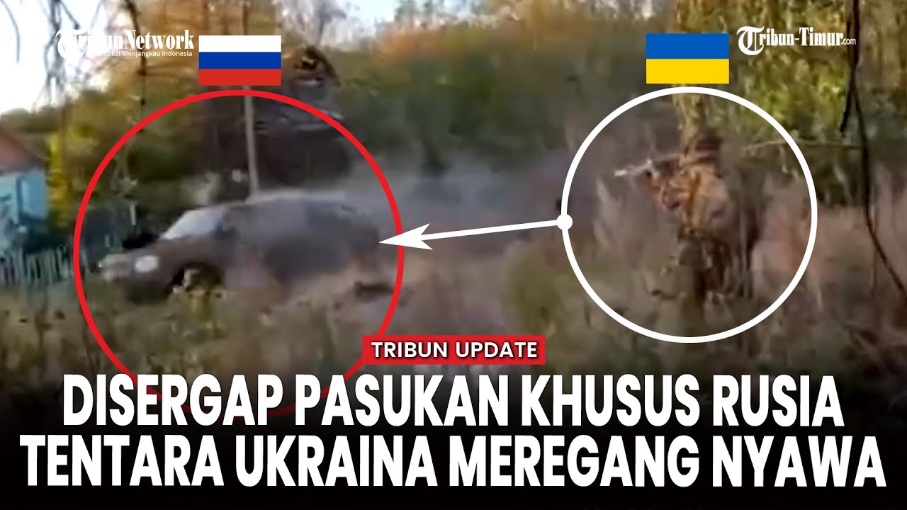Pasukan Khusus Rusia Sergap Pick-Up Militer Ukraina, Empat Tentara Tewas