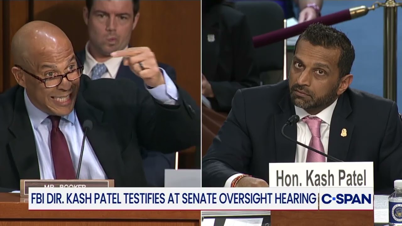 Sen. Booker Grills Kash Patel