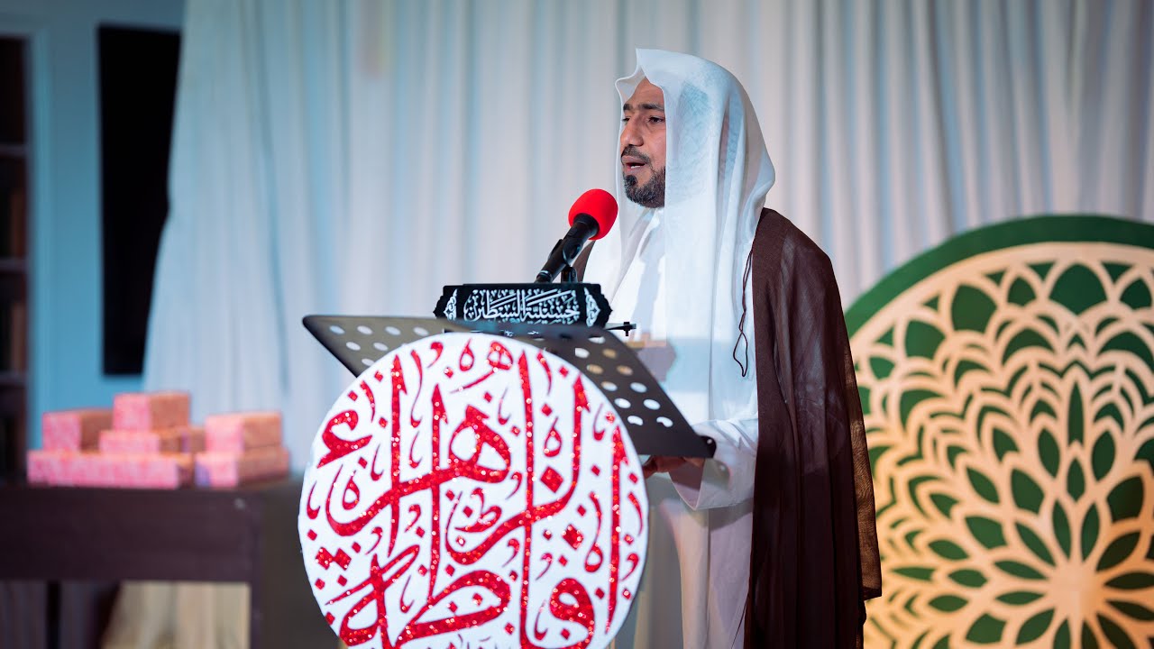 كلمة الحفل وقراءة المولد الشيخ علي الشداد