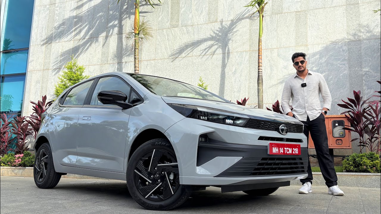 Tata Altroz Facelift 1.2 Petrol DCA Automatic Review: Grey Colour, Features & Interiors !! Price ?