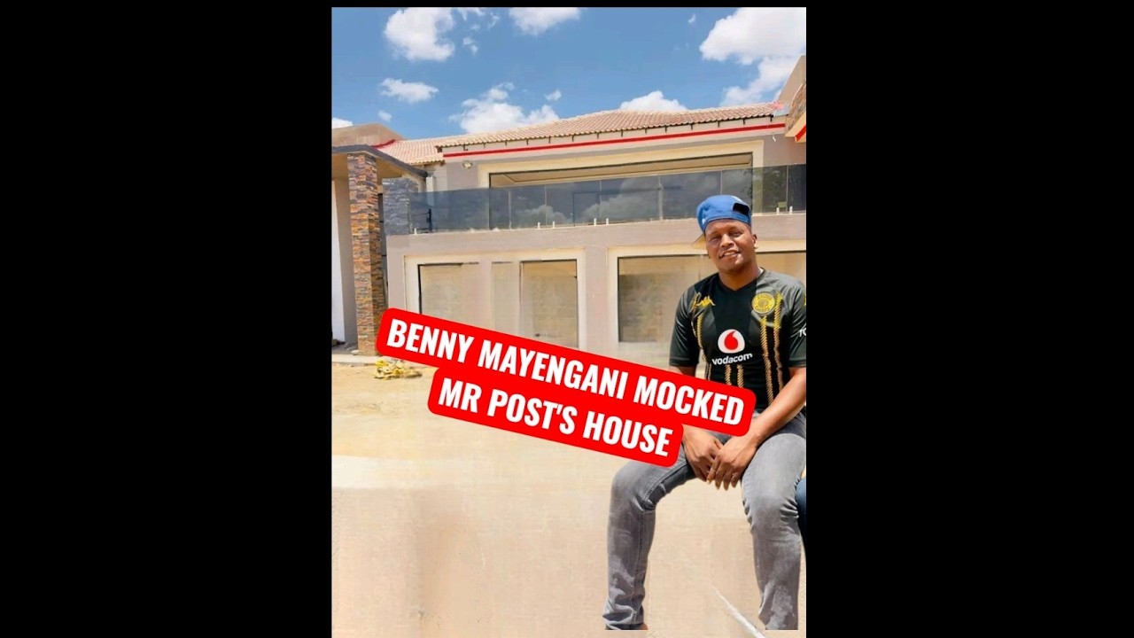 BENNY MAYENGANI MOCKED MR POST'S HOUSE | MUSIC |BEEF