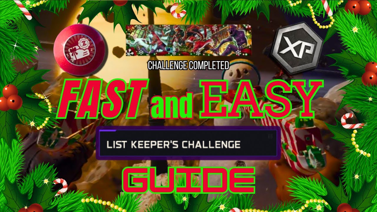 FAST AND EASY LIST KEEPER'S CHALLENGE GUIDE! (Black Ops 7: Zombies)