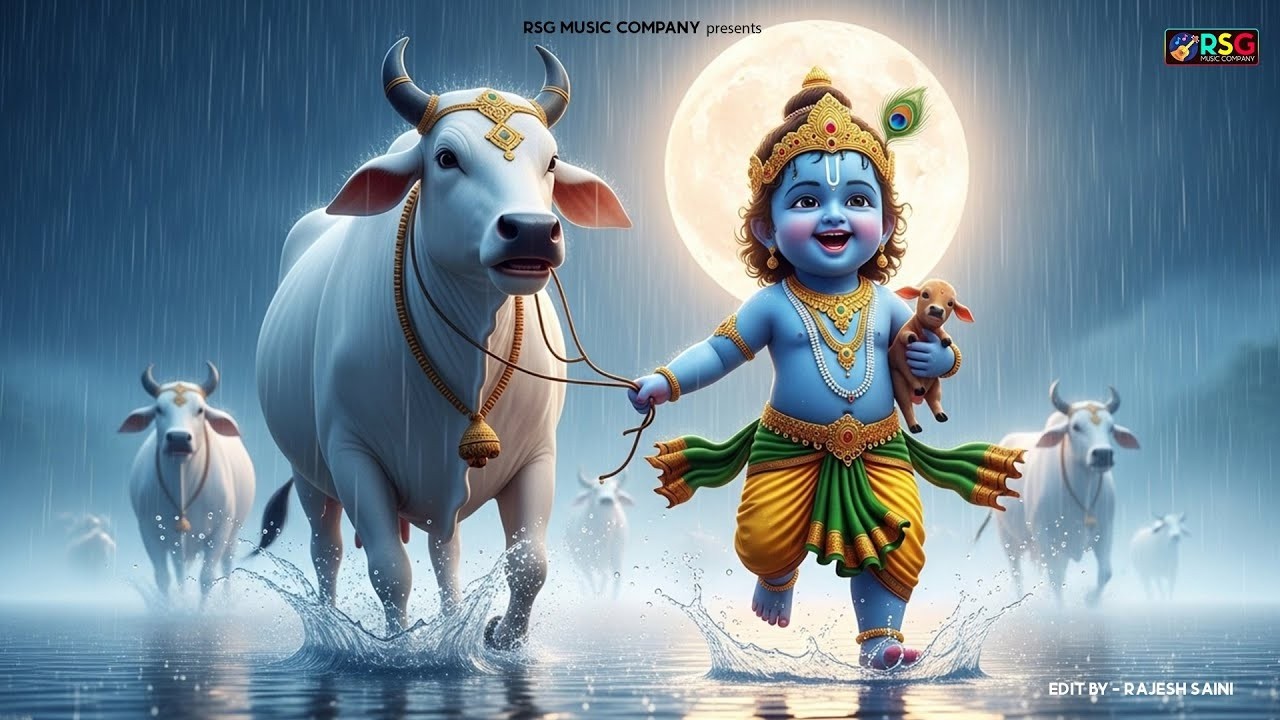 Choti Choti Gaiya, Chote Chote Gwal | छोटी छोटी गैया | #Little Krishna Bhajan - Krishna Bal Leela