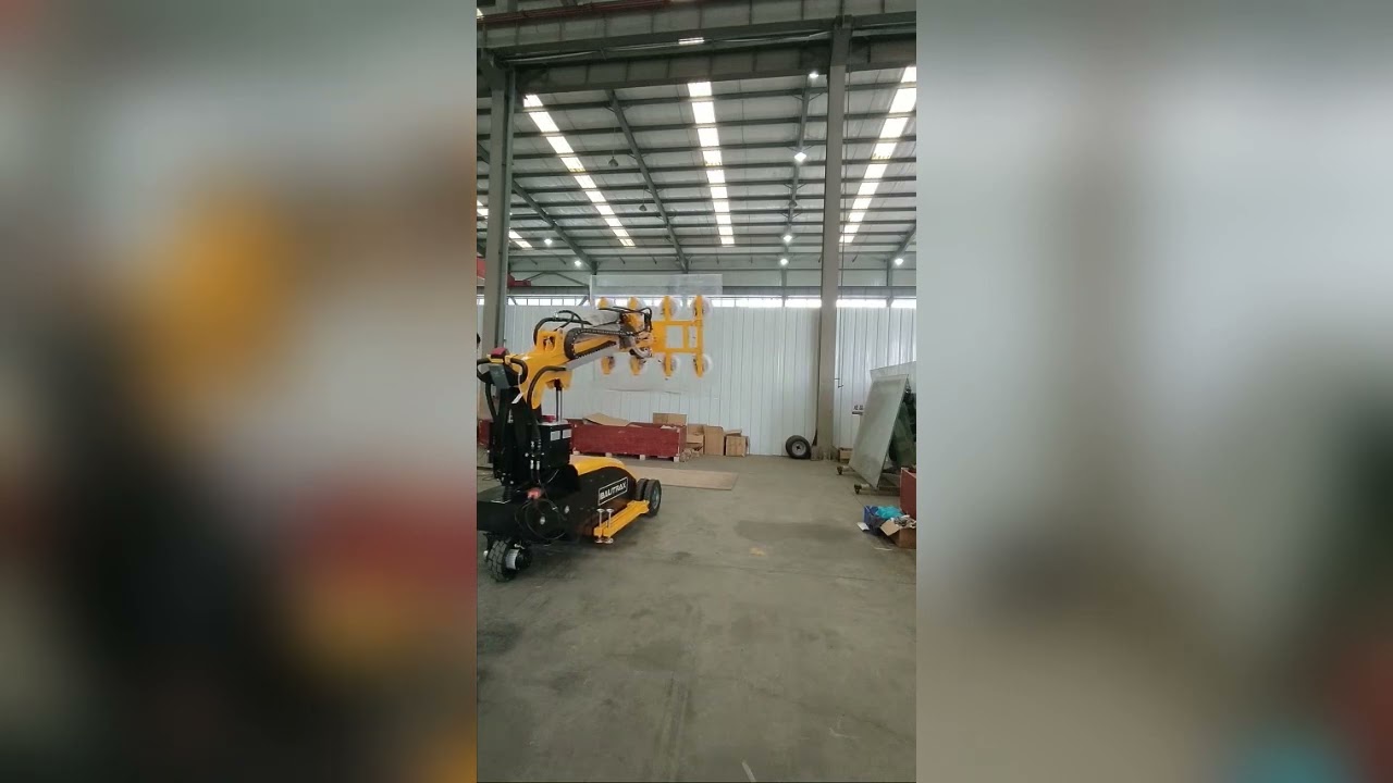 BAUTRAX VROB800 glass installation robot