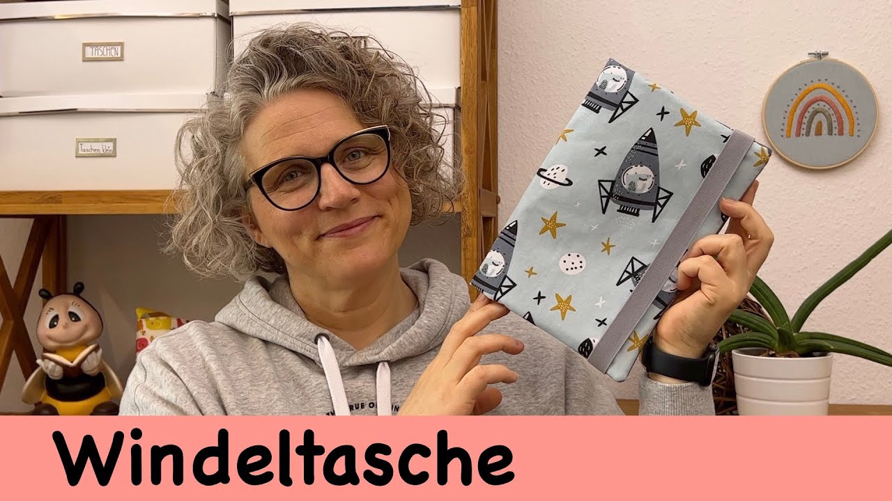 Windeltasche nähen / kostenloses Schnittmuster